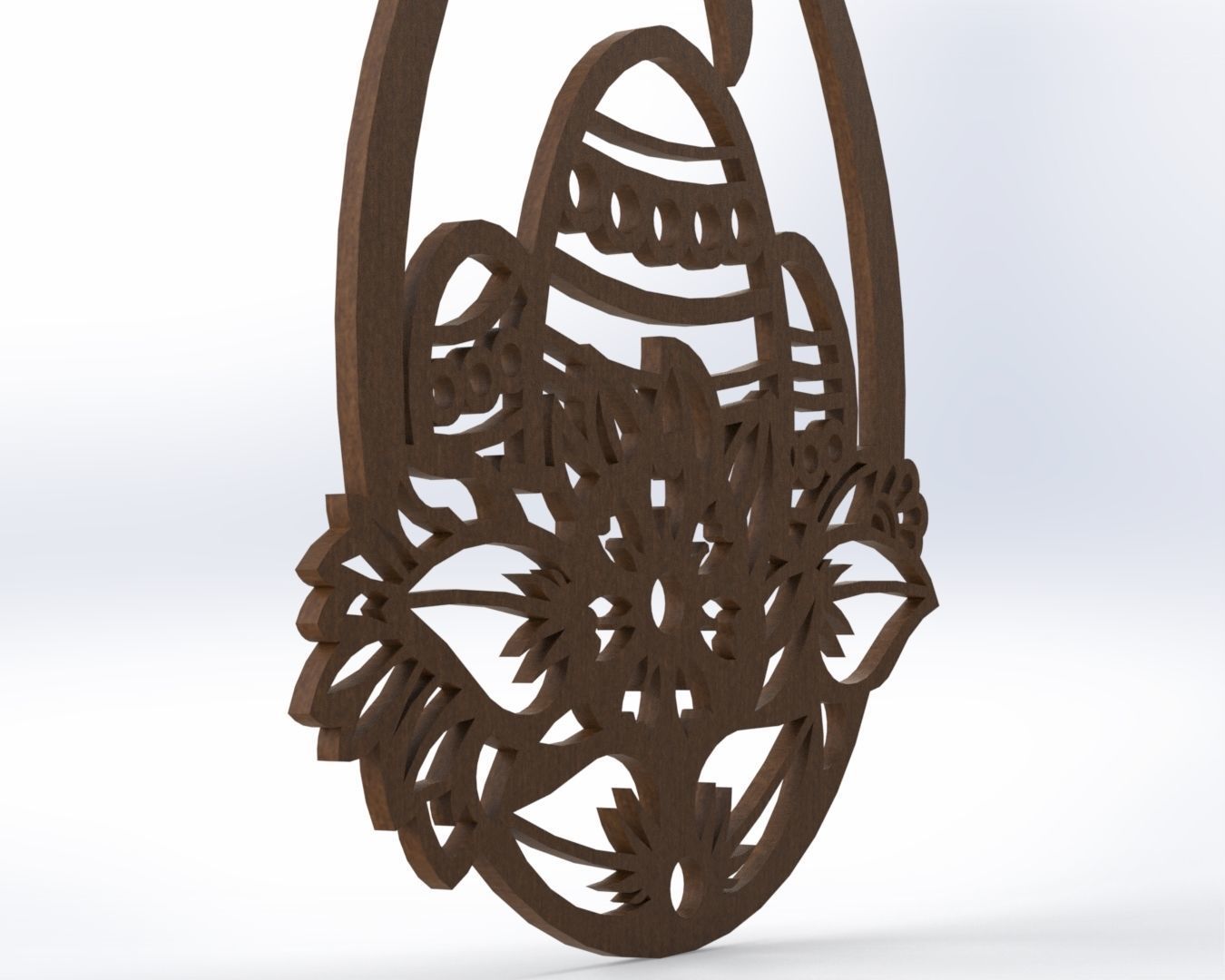 Easter decoration 1 standard 3D print model_2