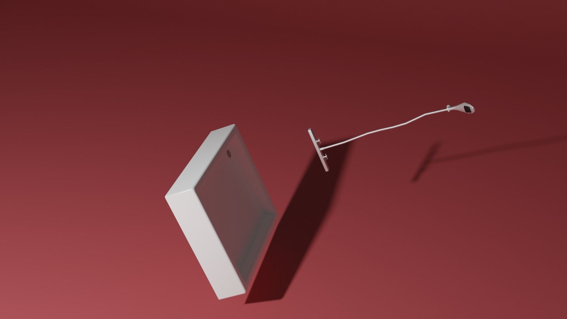 Shower sink 3D model_14