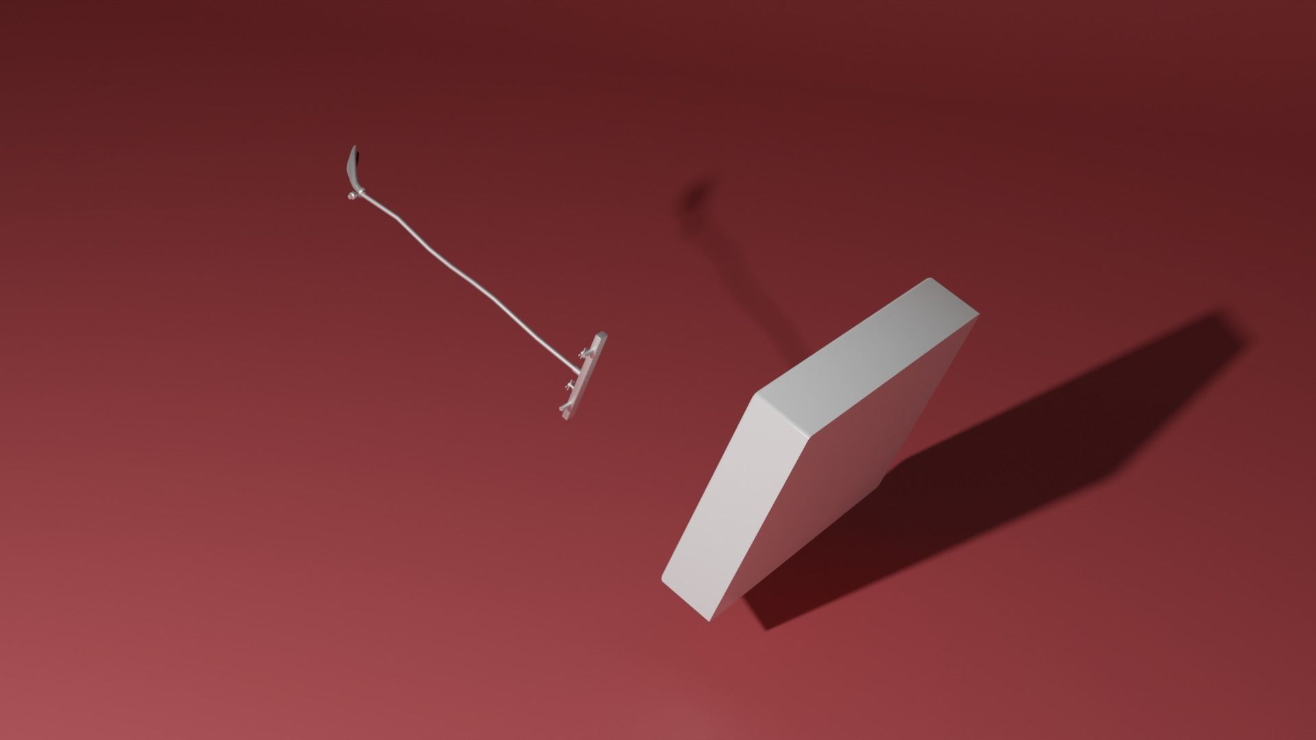 Shower sink 3D model_12