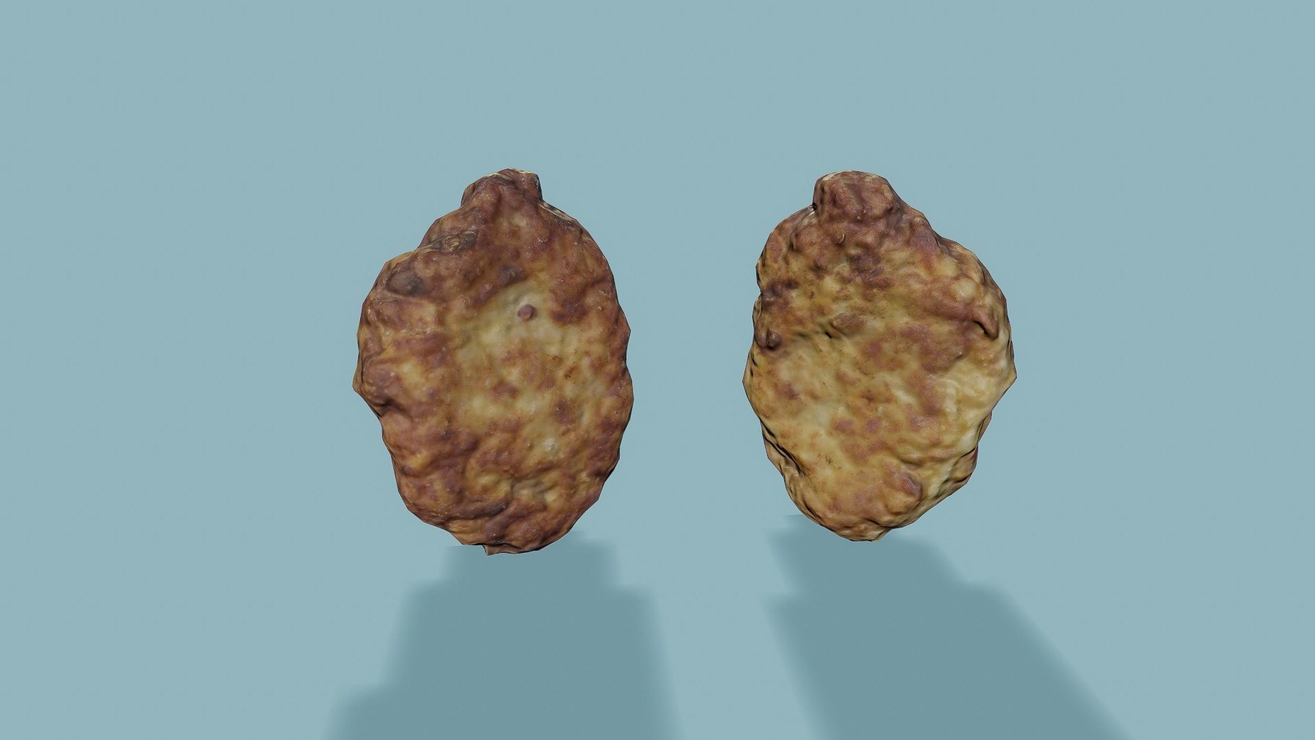 3D model 3D Scan Fried Cutlet VR / AR / lowpoly CGTrader