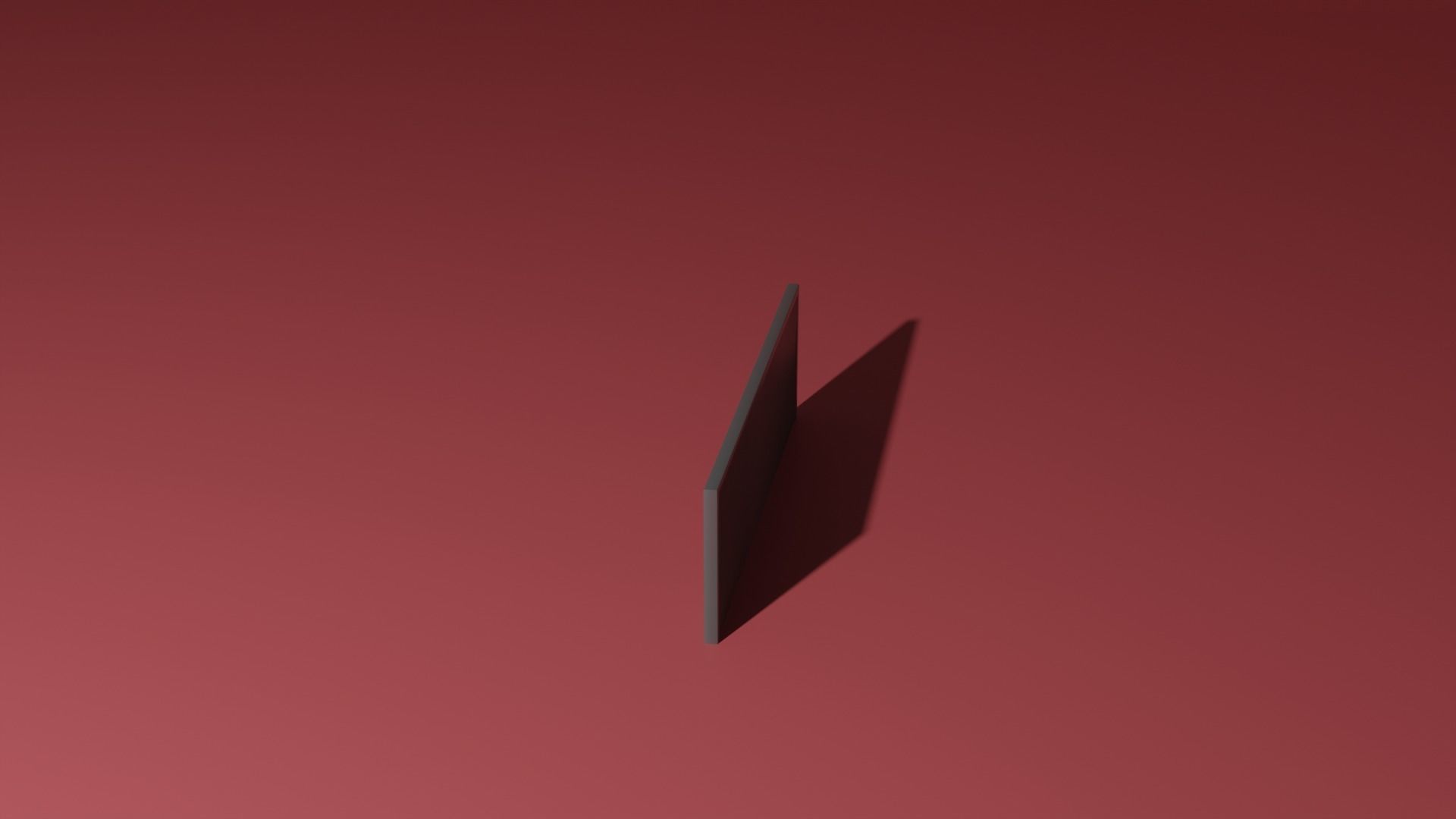 Television square 3D model_7