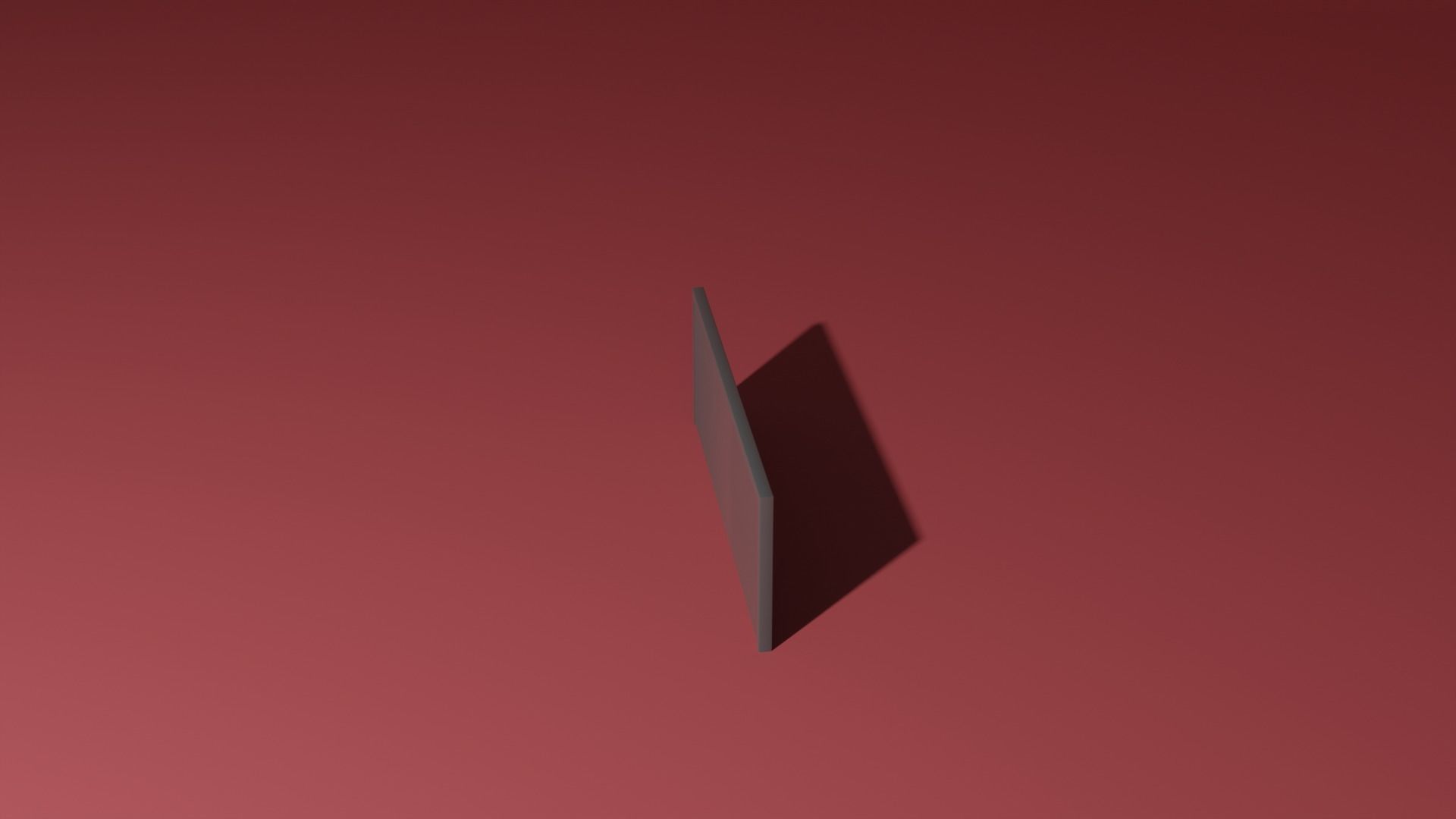 Television square 3D model_3