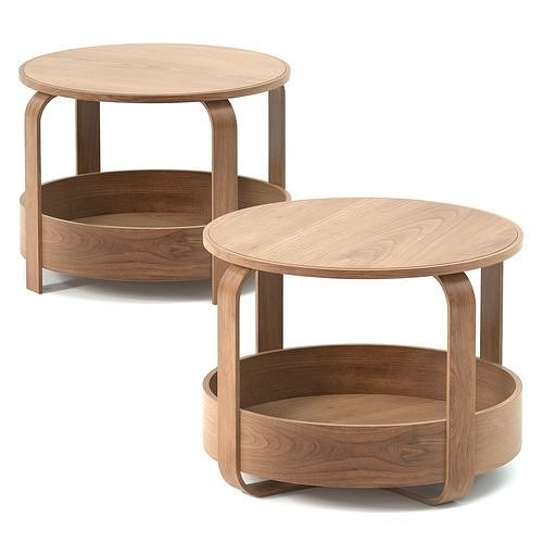 IKEA BORGEBY Coffee table Low-poly 3D model