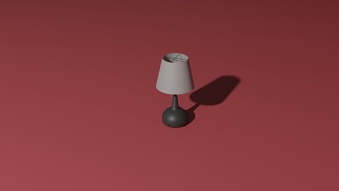 Night lamp 3D model