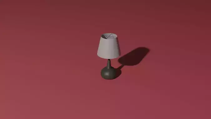 Night lamp 3D model