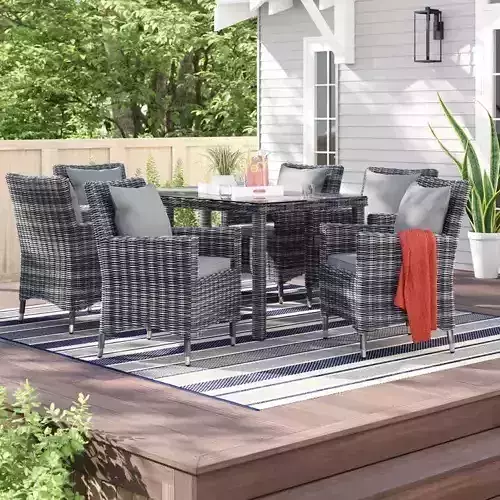 Alaia Long Dining Set