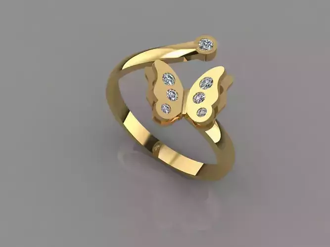 Butterfly Ring 