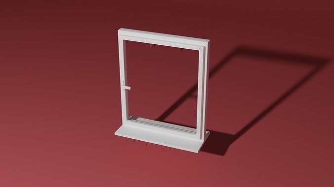 Window shelf 3D model