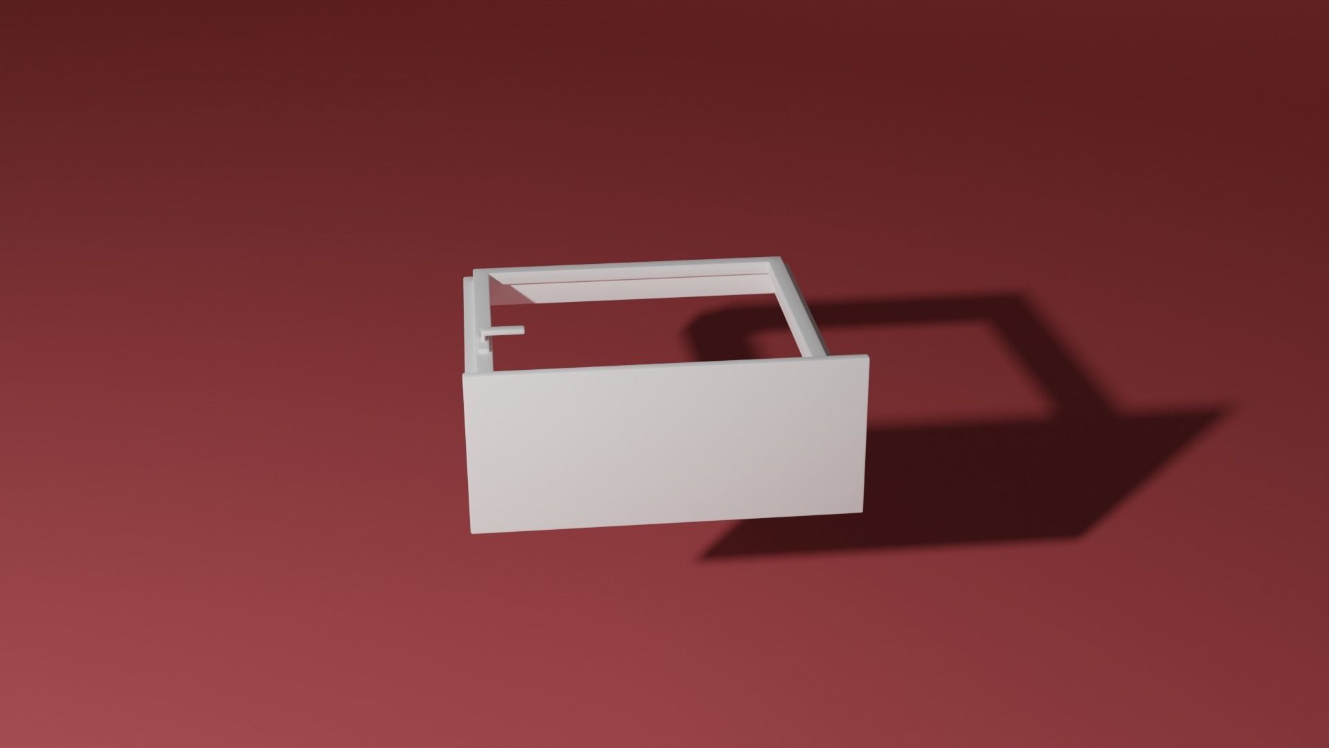 Window shelf 3D model_9