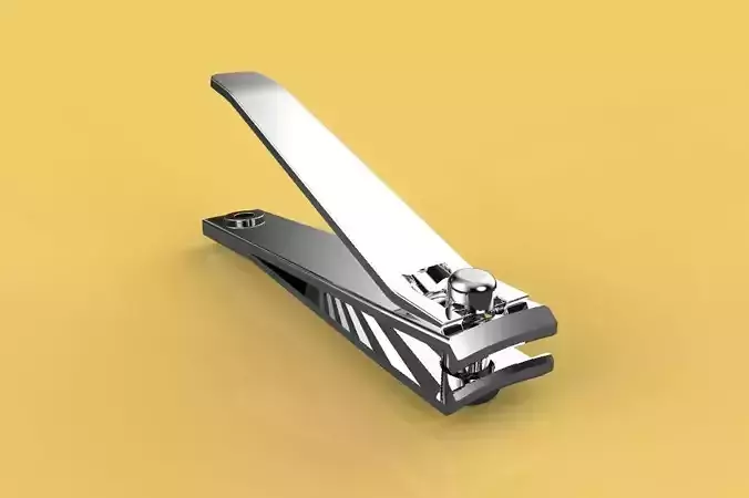 NAIL CLIPPER STAINLESS STEEL 3D model