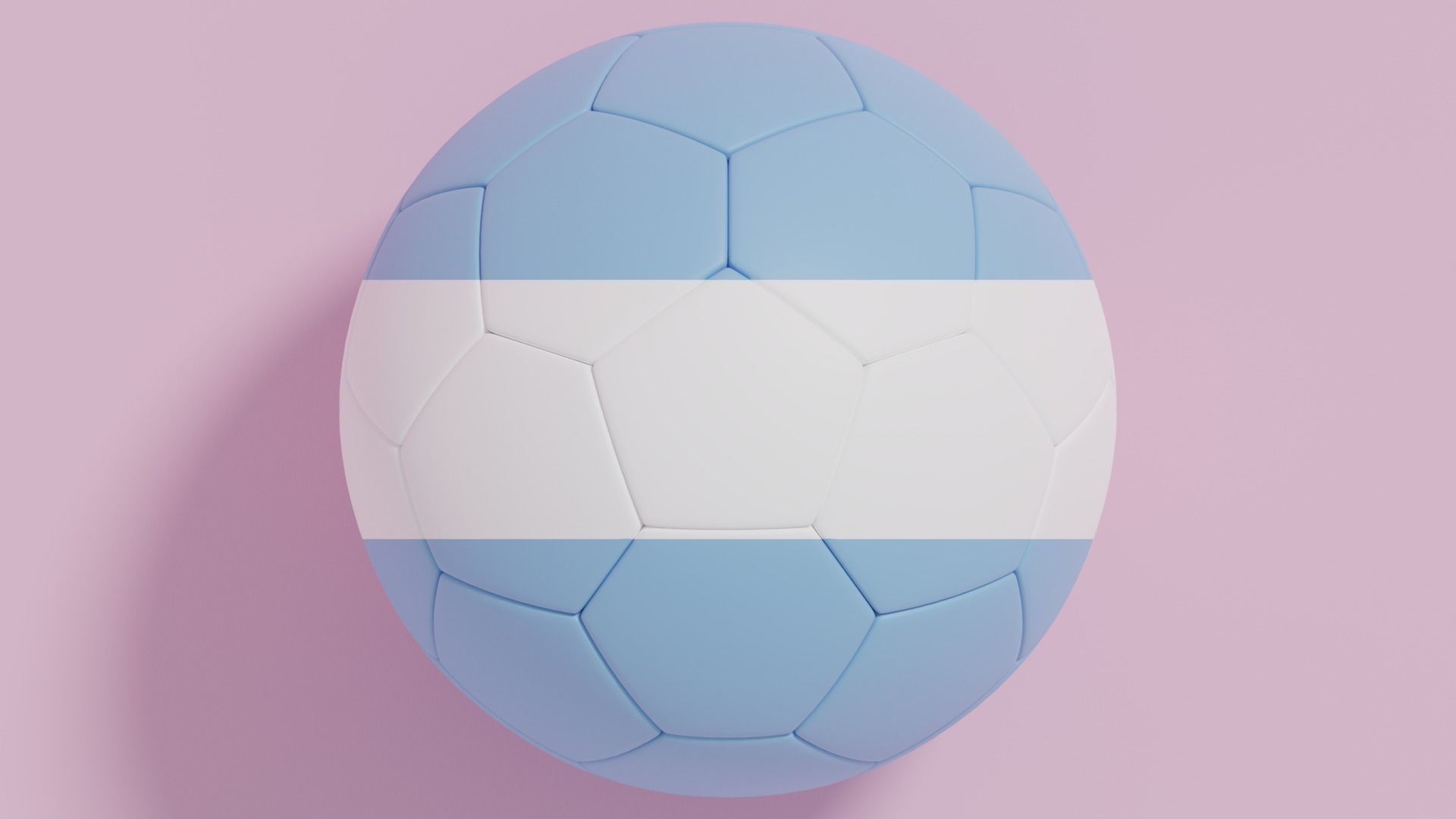 Flag Soccer Ball Collection 5 3D model_4