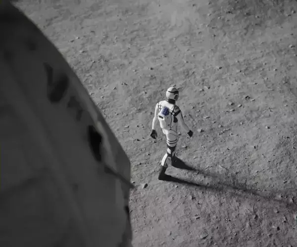 Moon Landing Low-poly 3D model