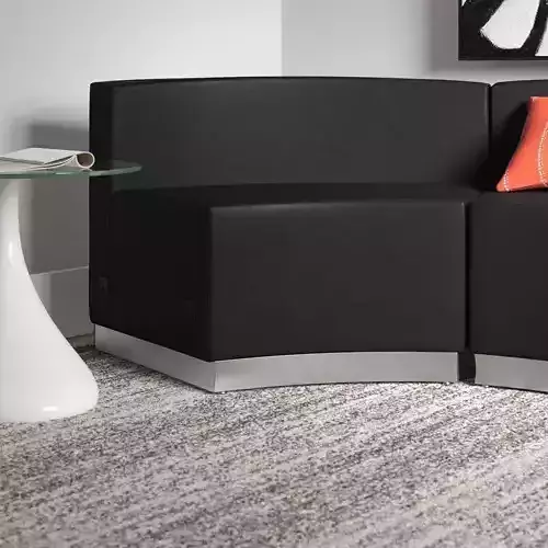 Bem Leather Seat Reception Chair  3D model