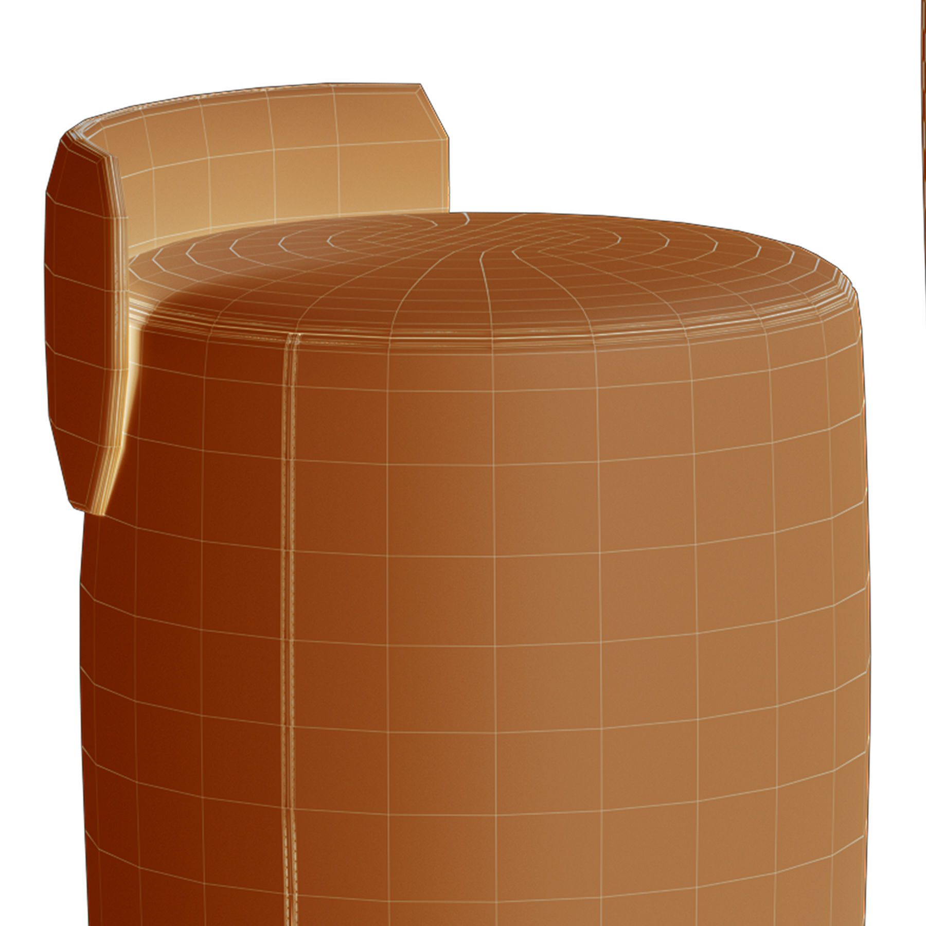 Pouf Andrew Martin 3D model_23