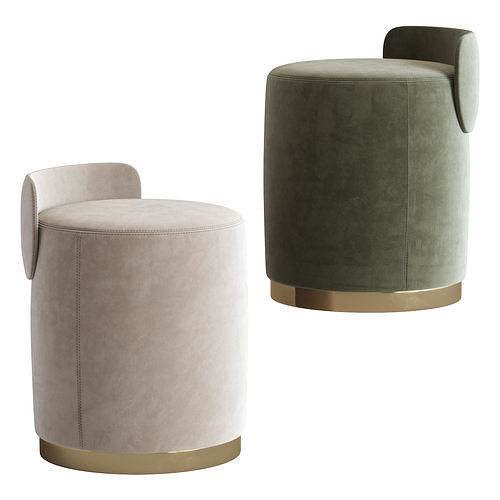 Pouf Andrew Martin 3D model