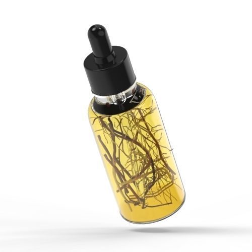 Oil Dropper Bottle 3D Model 3D model_1