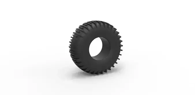 Trom tire 5 Scale 1 to 25