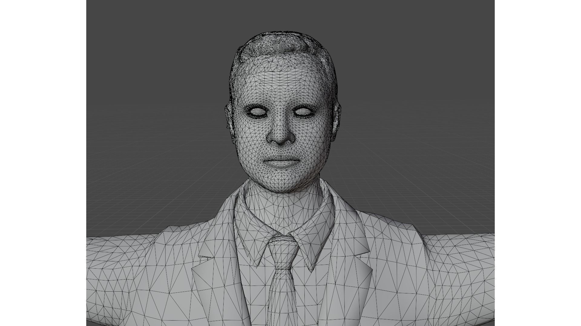 Putin Vladimir Putin and Zelenskyy Volodymyr zelenskyy Low-poly 3D model_19