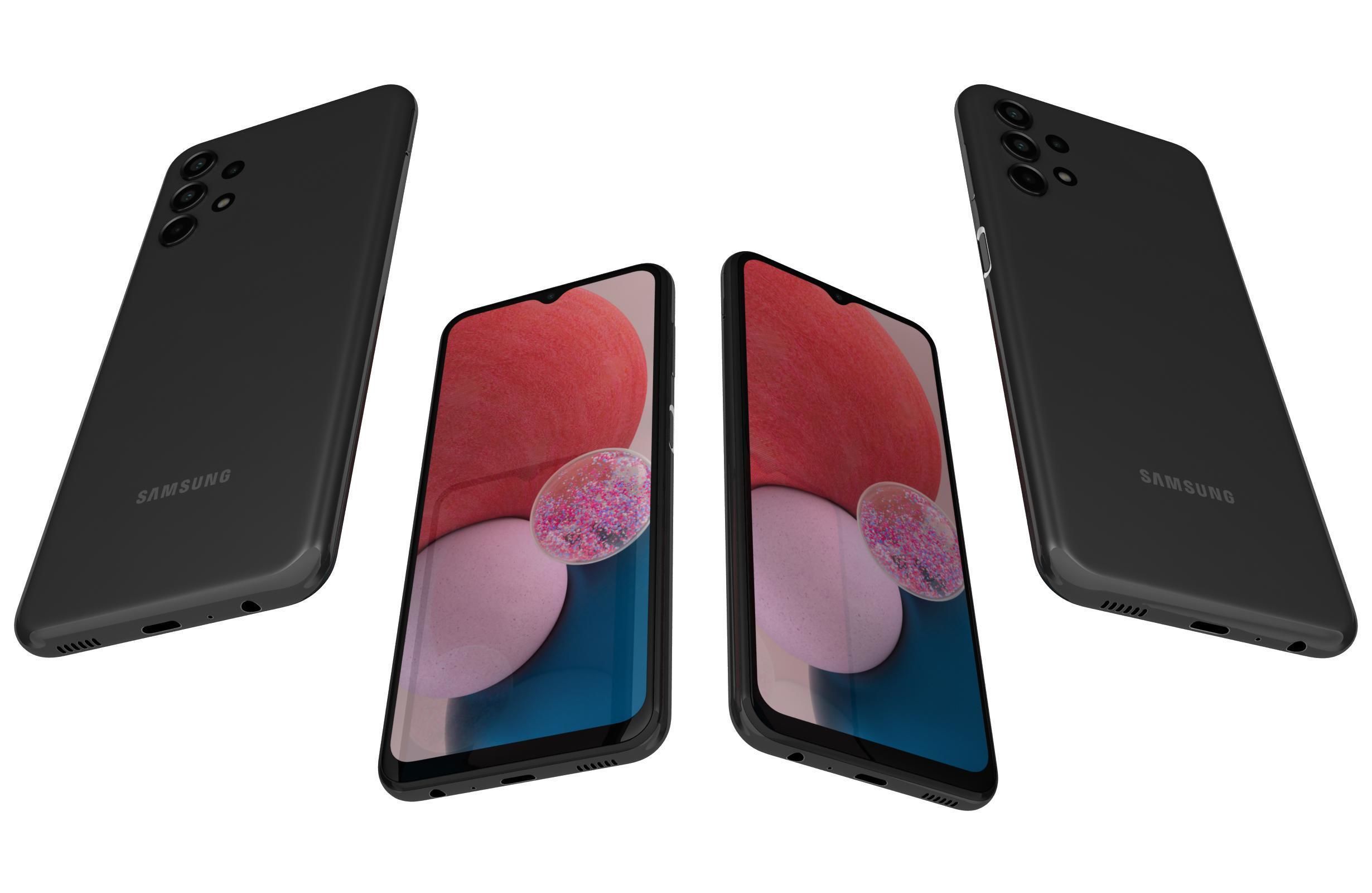 Samsung Galaxy A13 And LTE 3D model_33