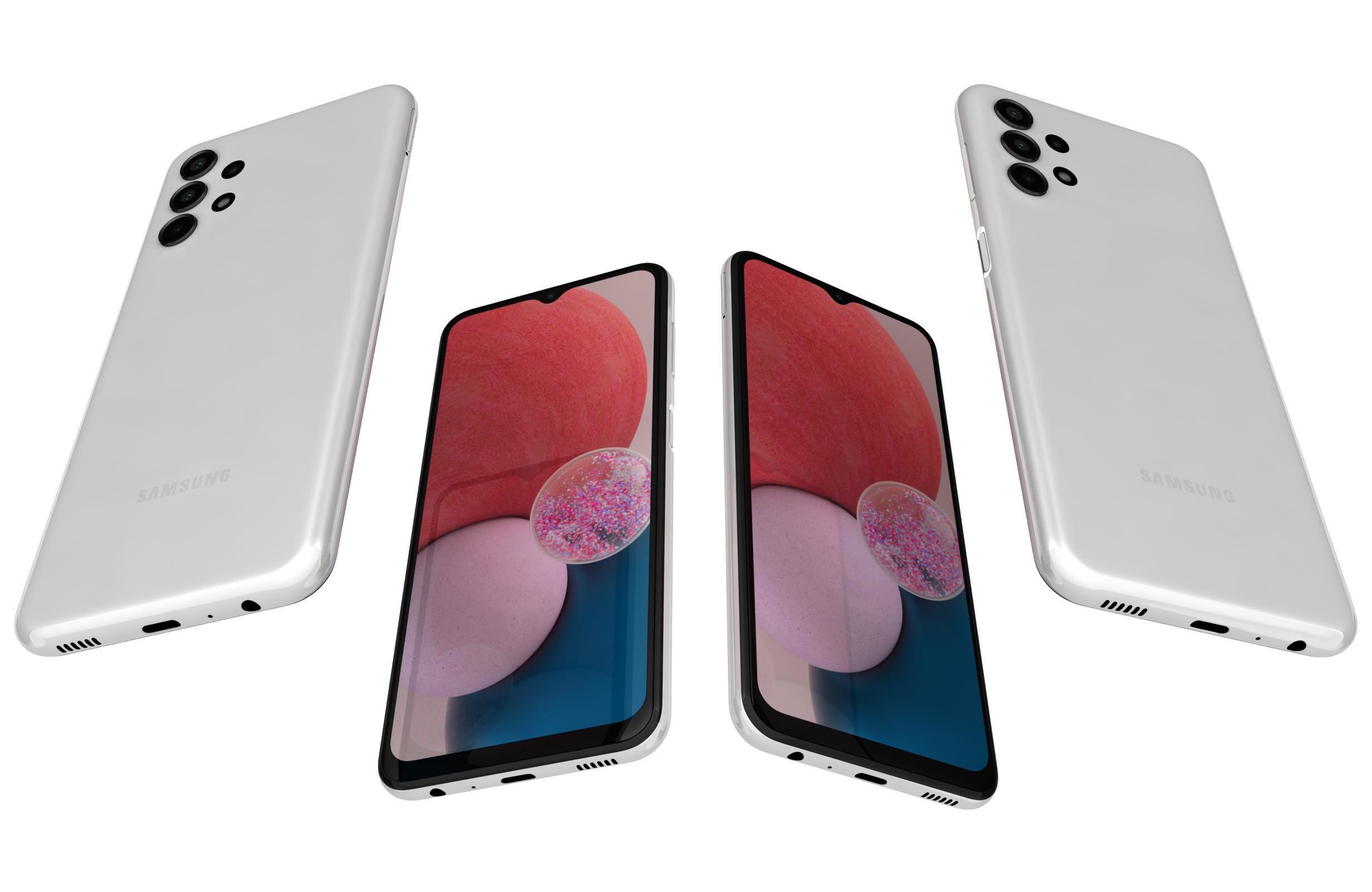 Samsung Galaxy A13 And LTE 3D model_35