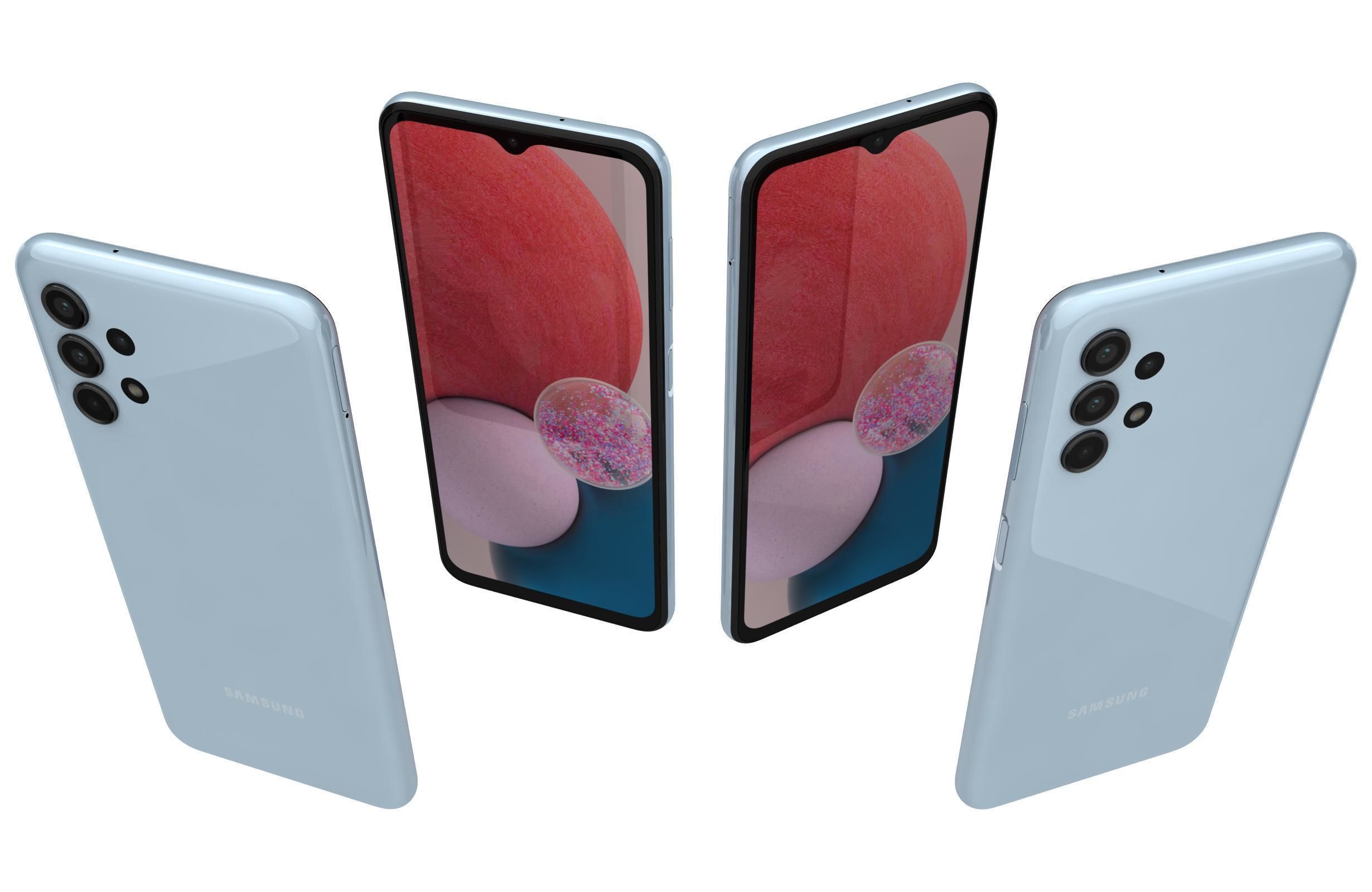 Samsung Galaxy A13 And LTE 3D model_41