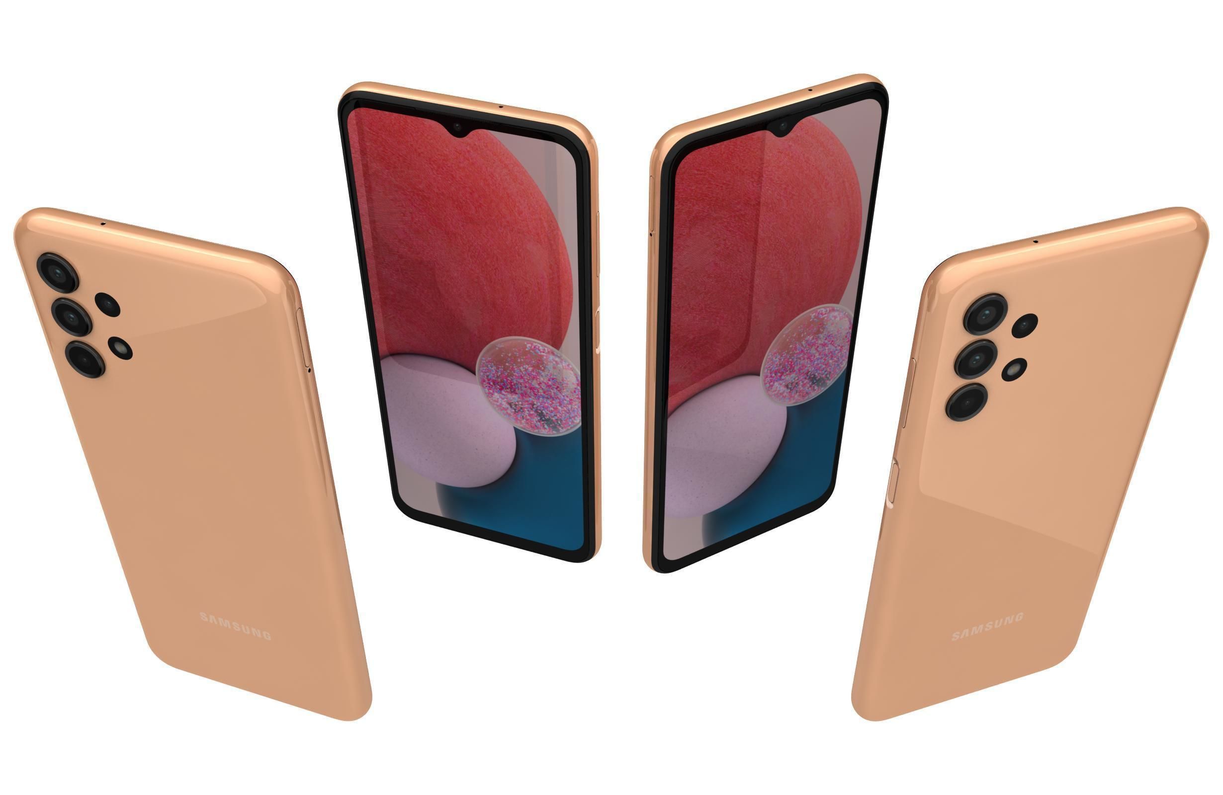 Samsung Galaxy A13 And LTE 3D model_61