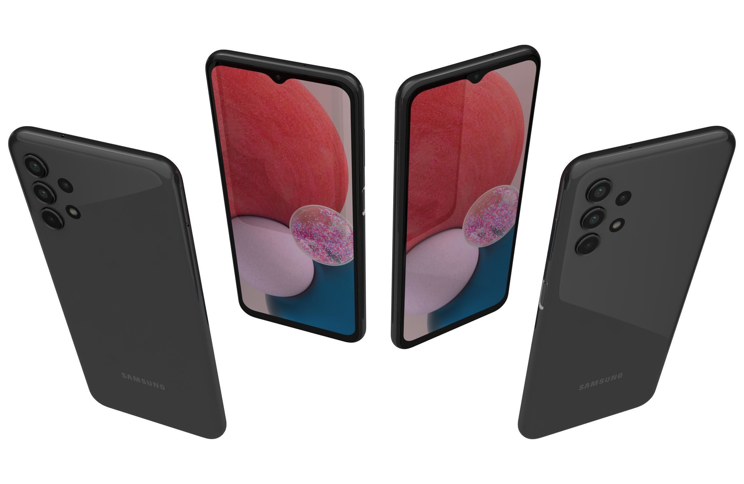 Samsung Galaxy A13 And LTE 3D model_34