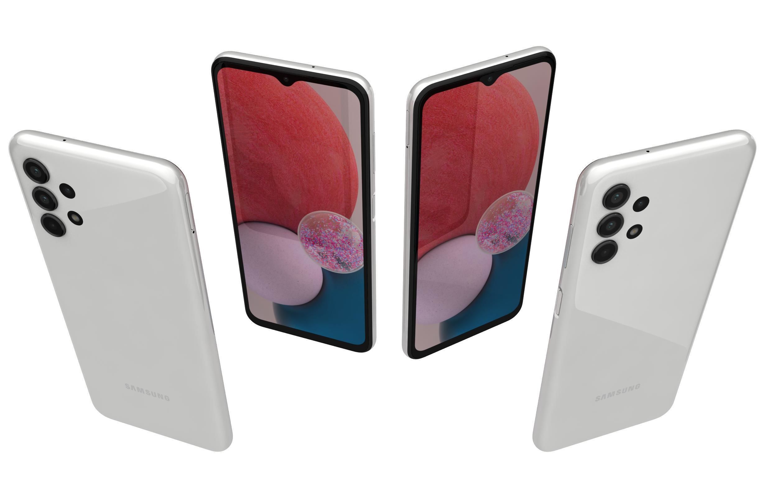 Samsung Galaxy A13 And LTE 3D model_44