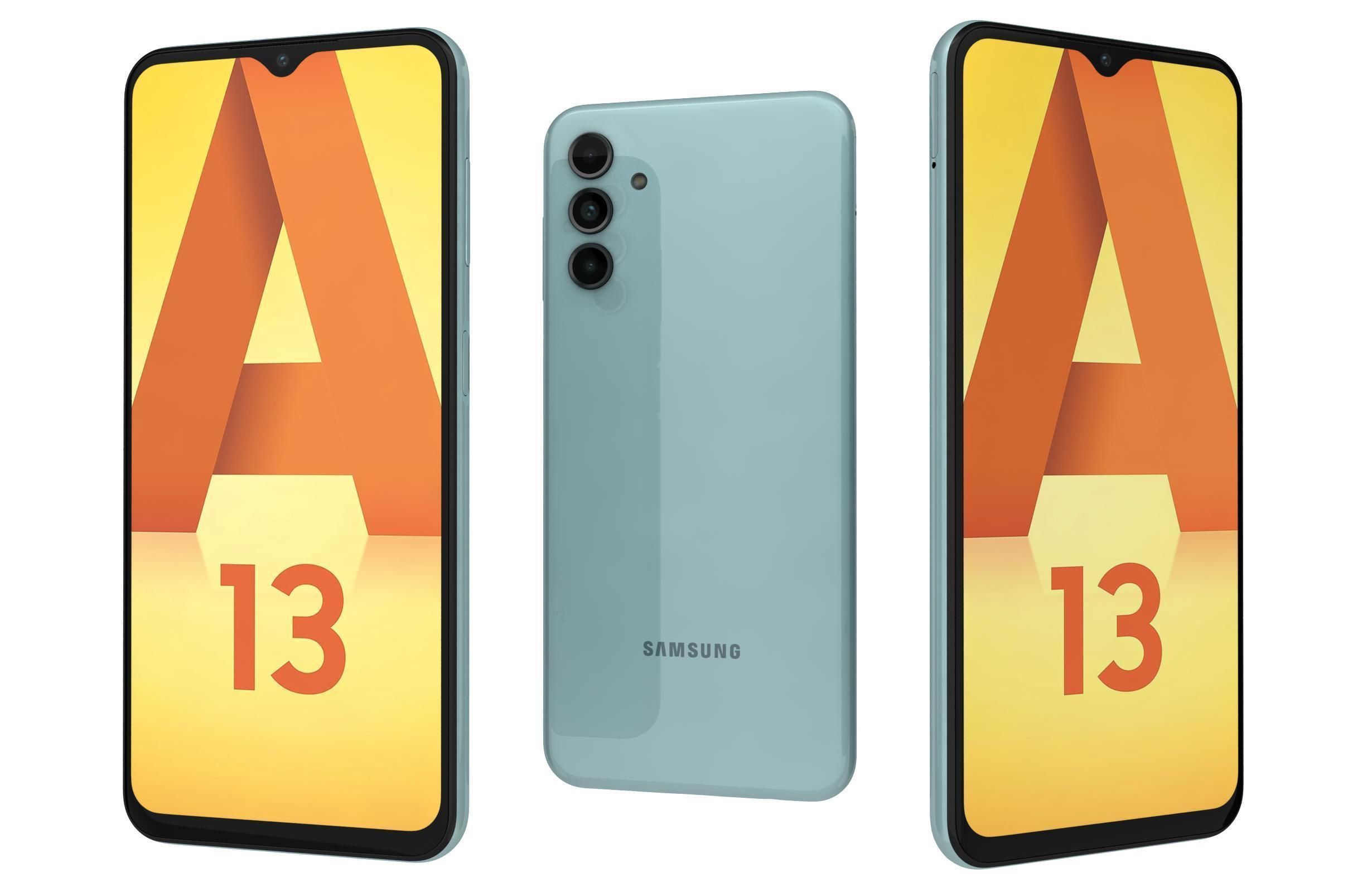 Samsung Galaxy A13 And LTE 3D model_2