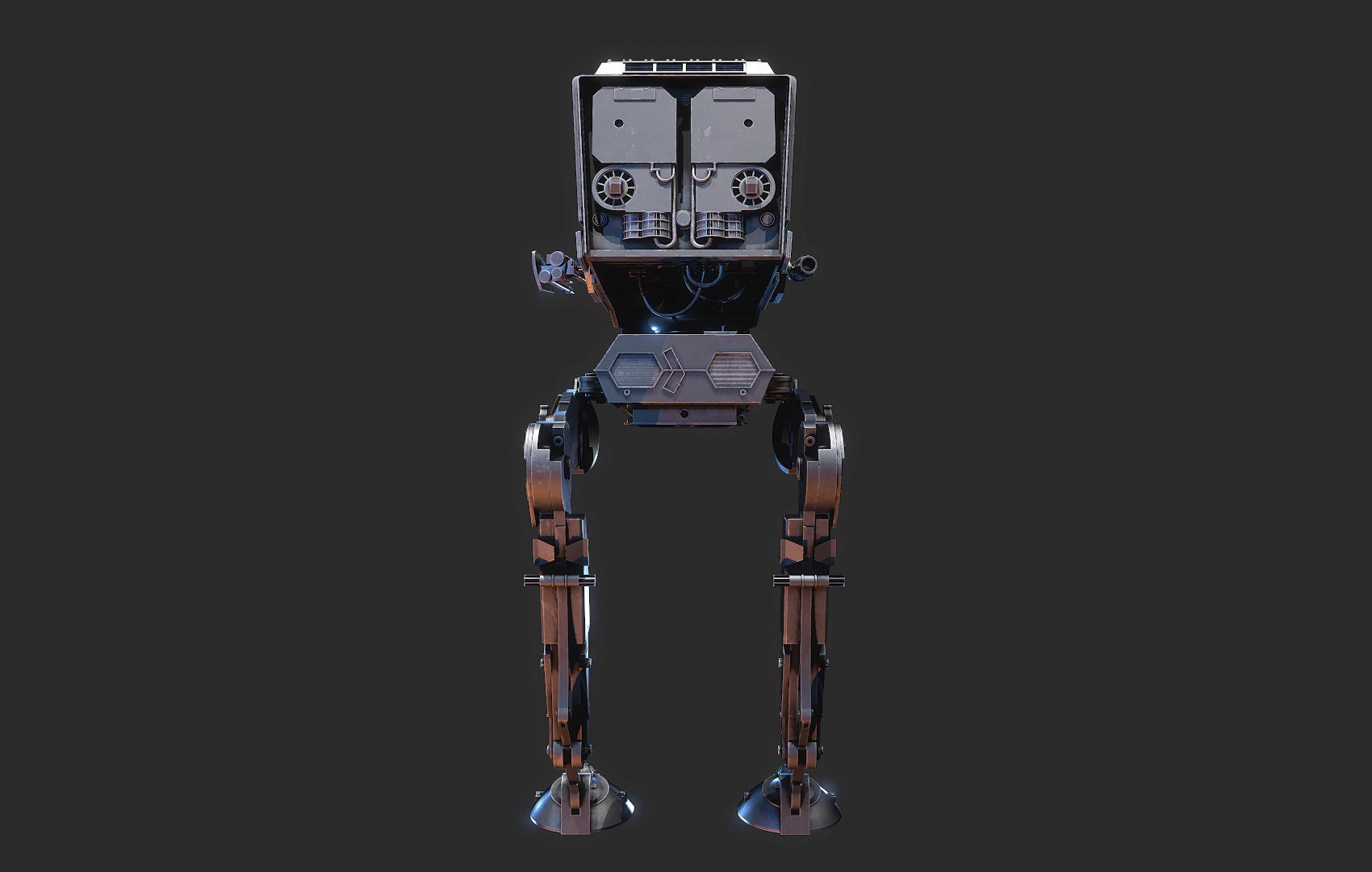AT-ST Star Wars 3D model_9