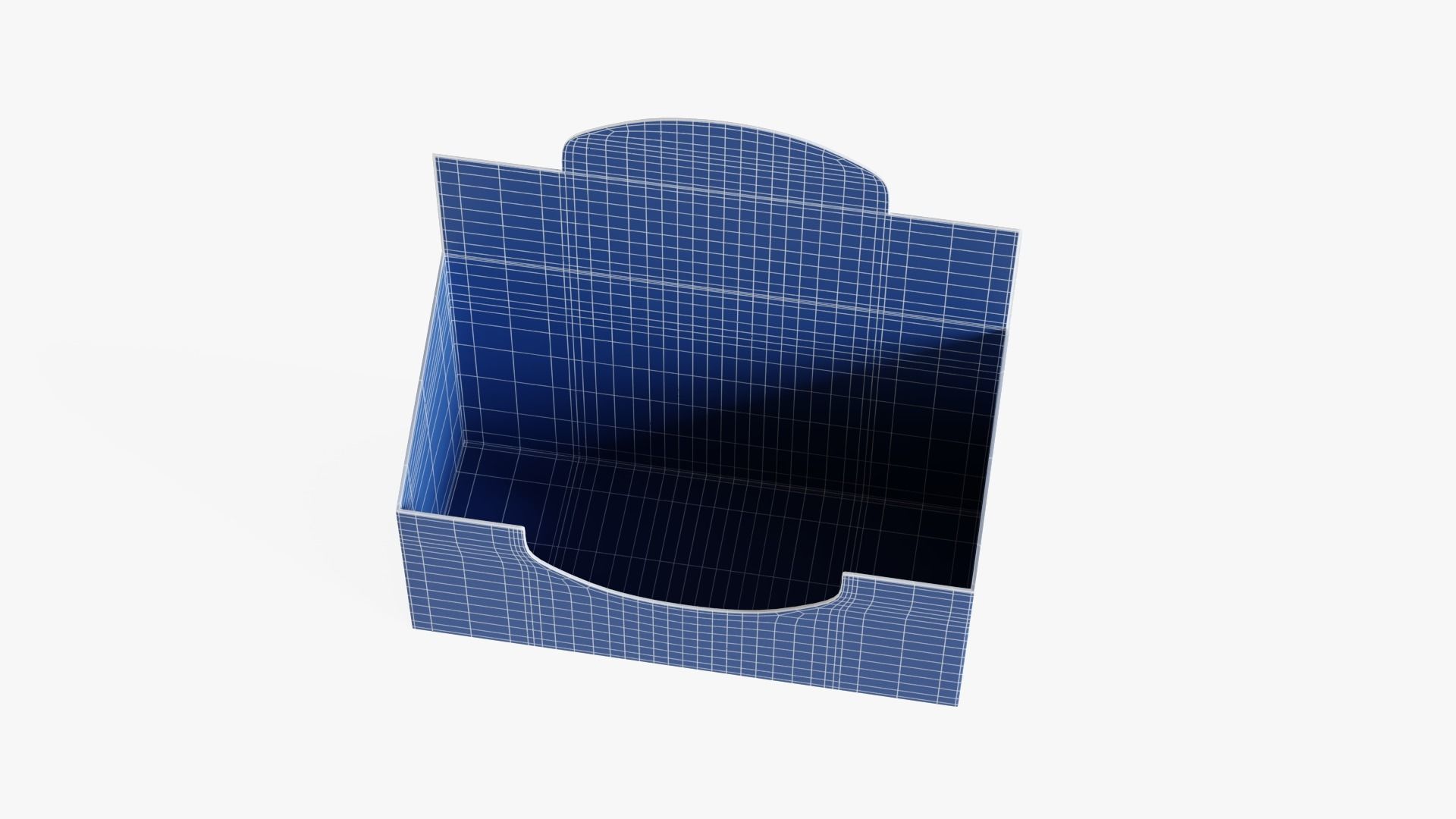 Display Box Low-poly 3D model_17