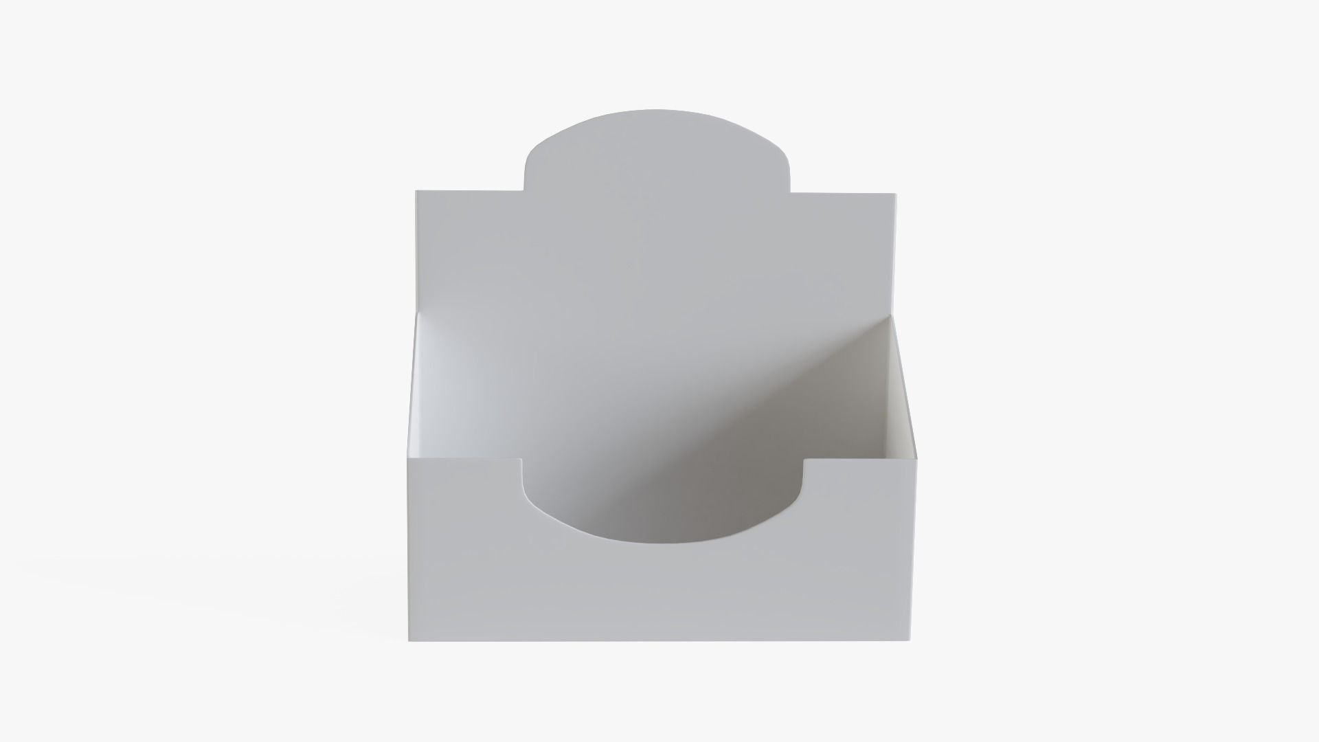 Display Box Low-poly 3D model_9