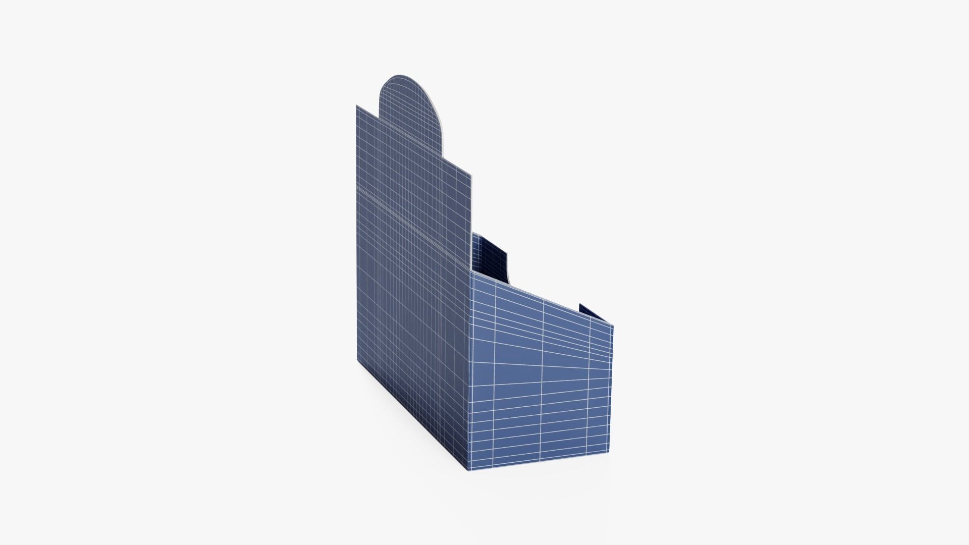 Display Box Low-poly 3D model_15