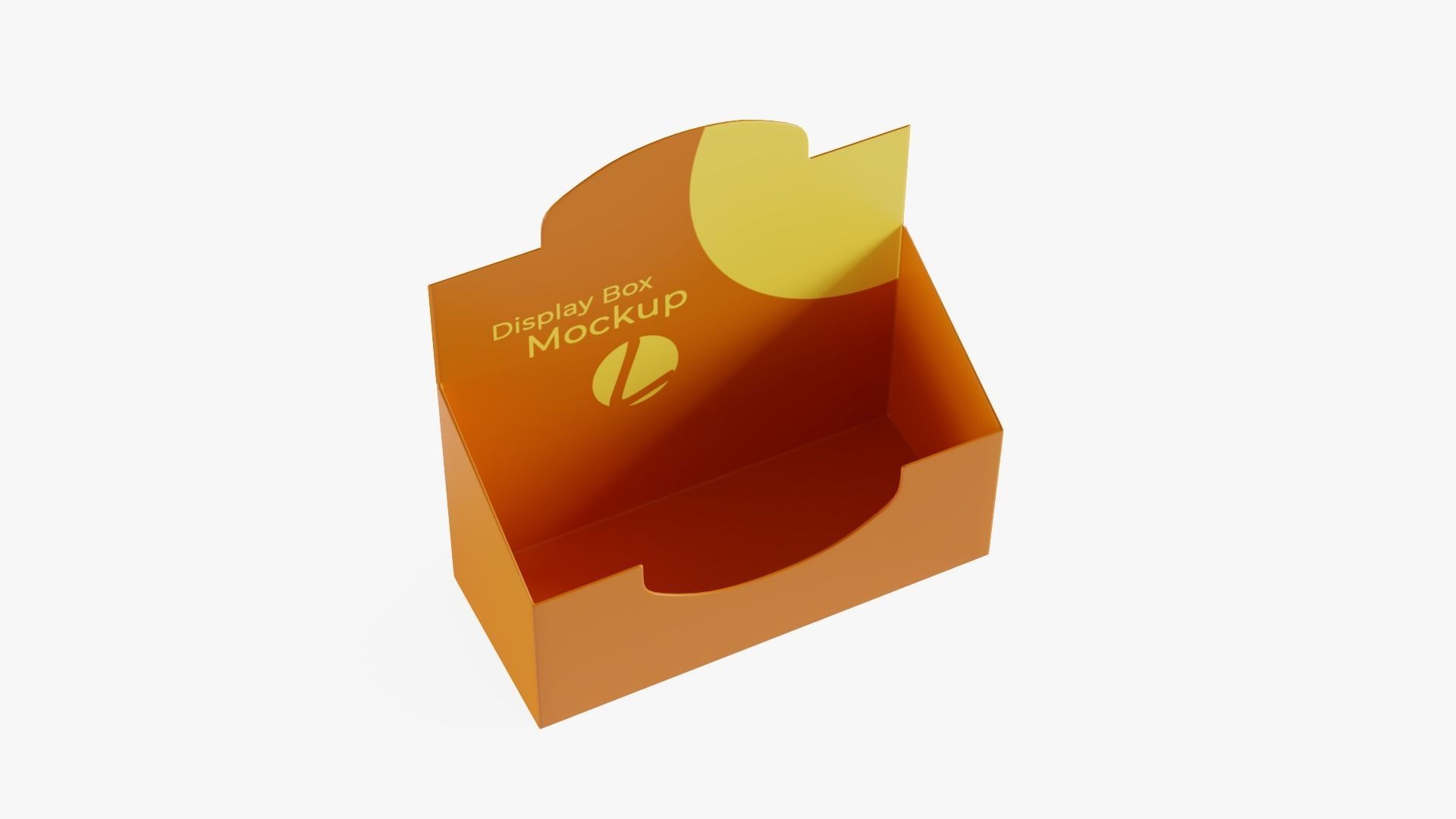 Display Box Low-poly 3D model_3