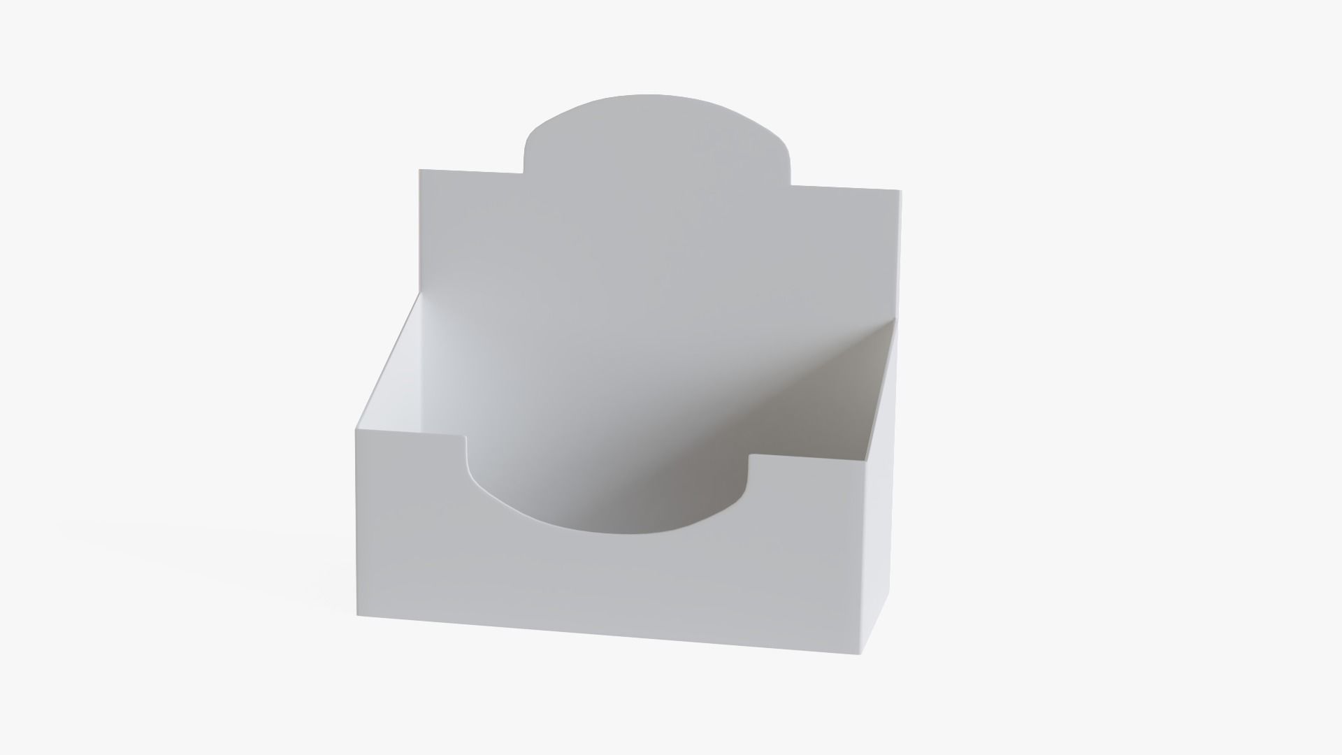 Display Box Low-poly 3D model_10