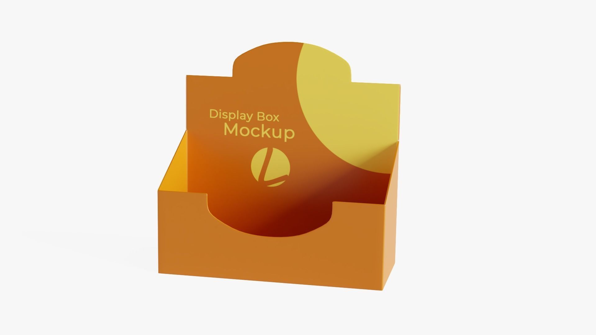 Display Box Low-poly 3D model_5