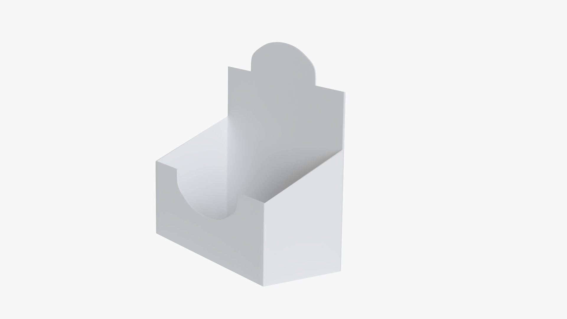 Display Box Low-poly 3D model_11