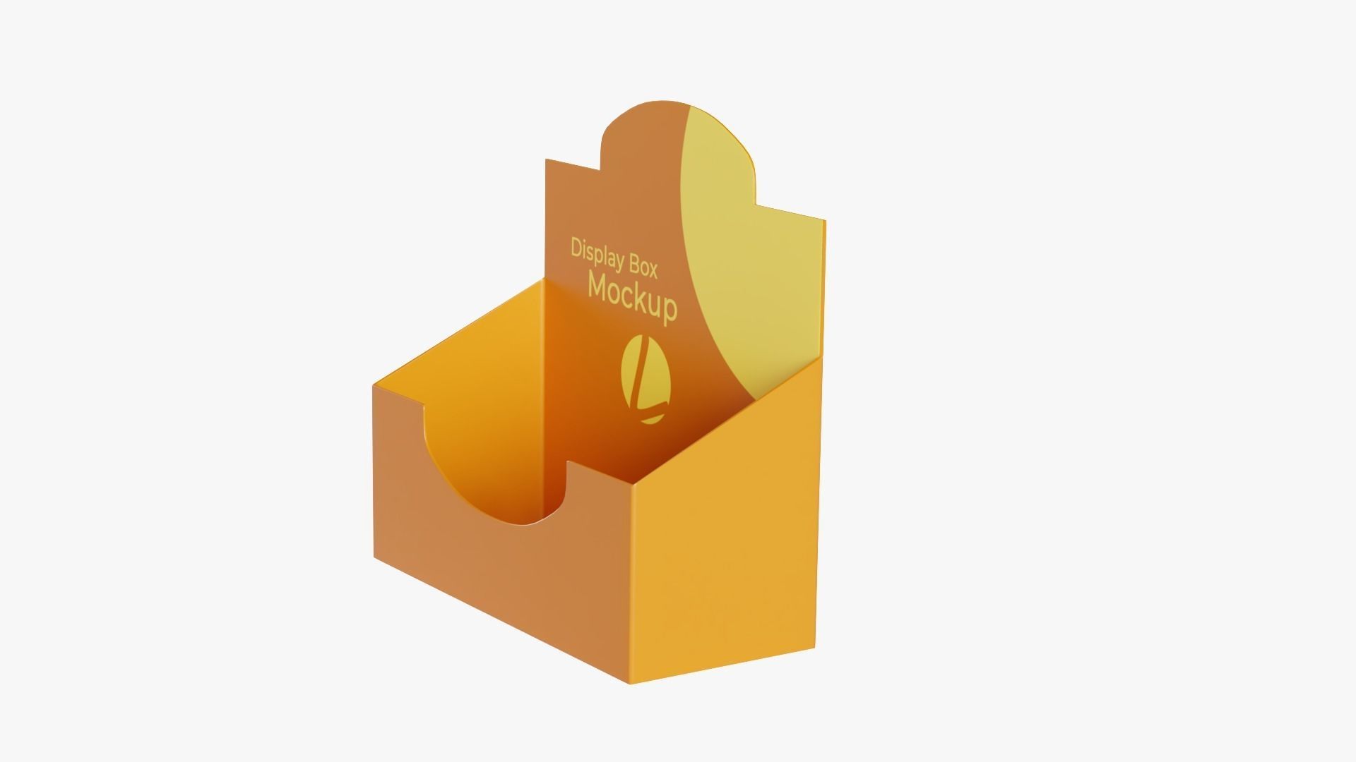 Display Box Low-poly 3D model_2
