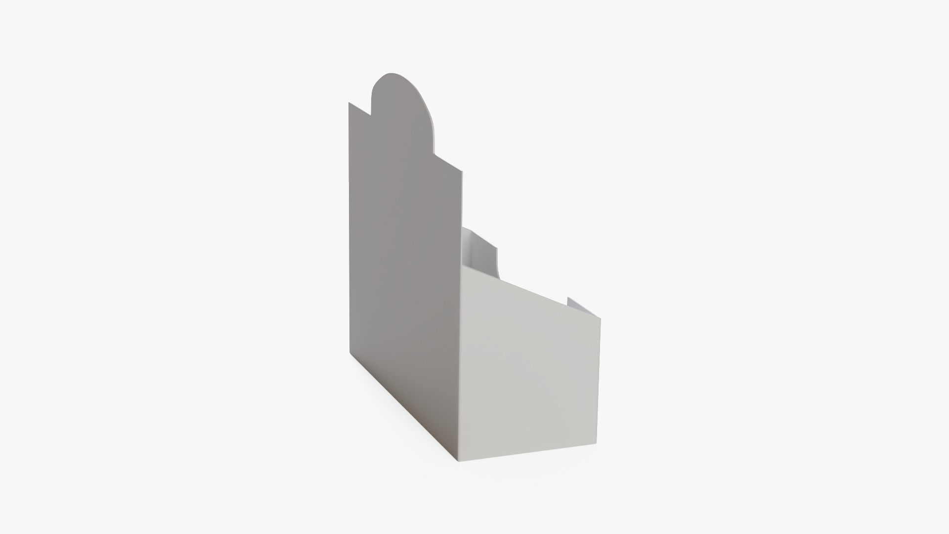 Display Box Low-poly 3D model_8