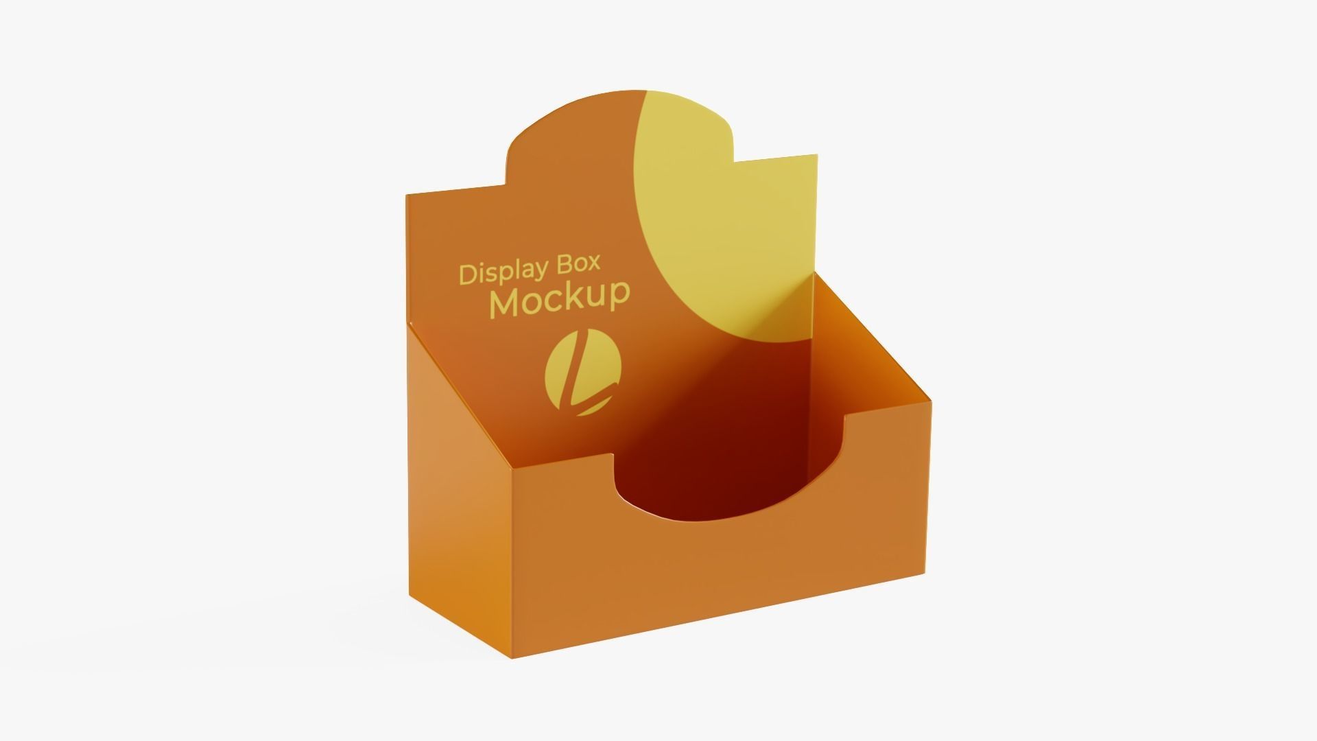 Display Box Low-poly 3D model_1