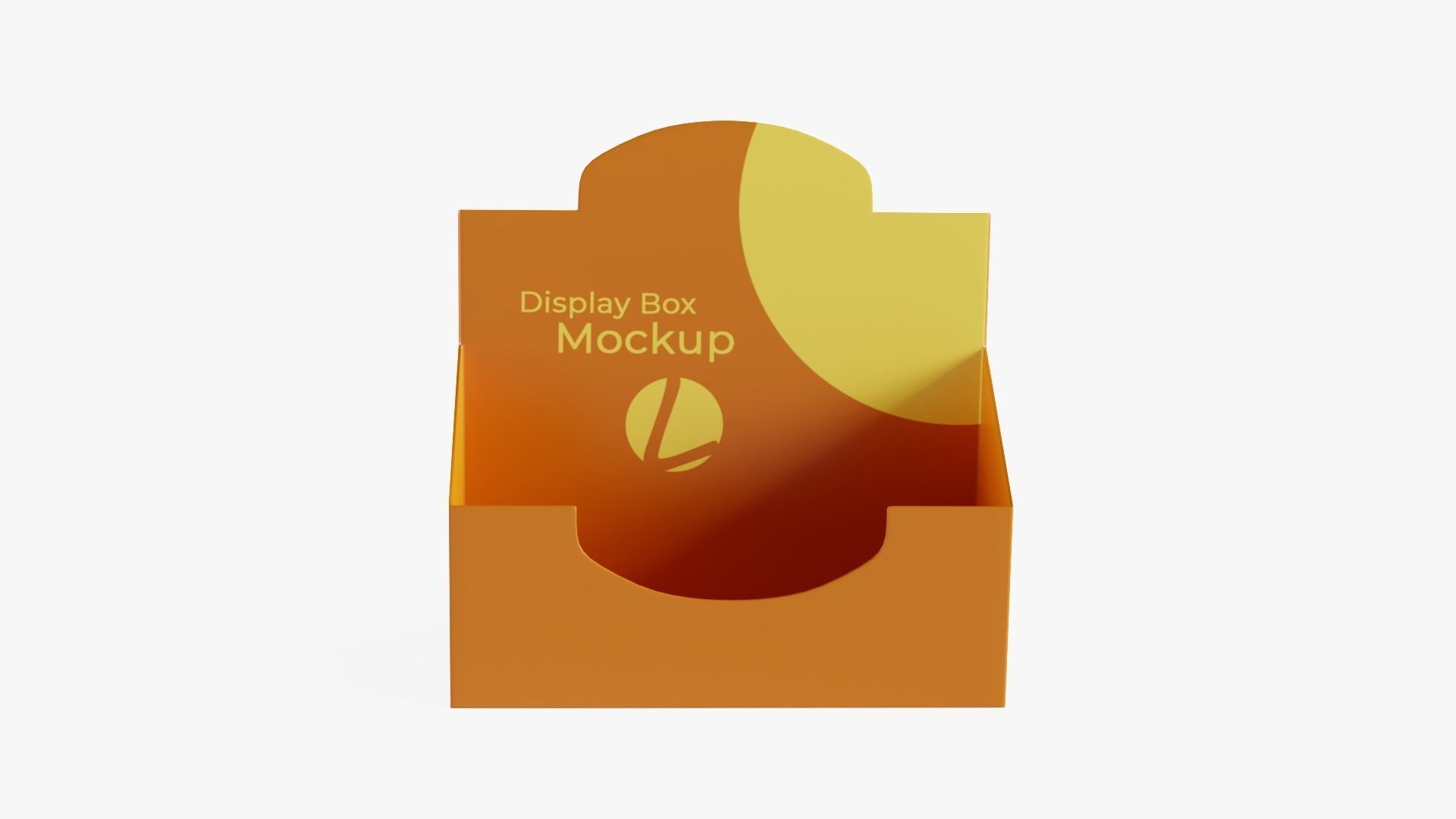 Display Box Low-poly 3D model_6