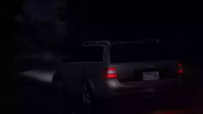 Audi RS6 Avant 2002 3D model