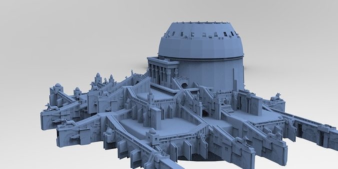 Ancient Egyptian Arena City 3  3D model