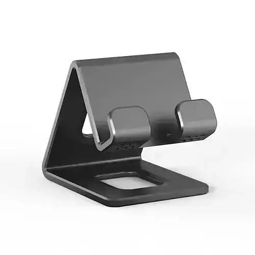 Cell phone holder stand Elegant 3D printable 3D print model 3D print model