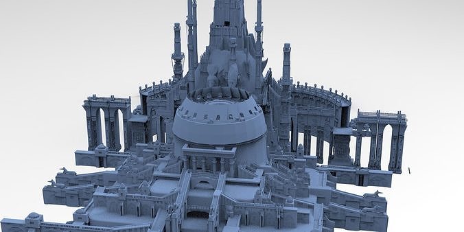 Ancient Egyptian High Arena City   3D model