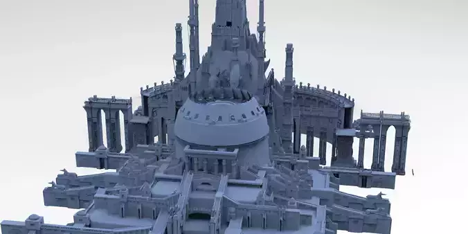 Ancient Egyptian High Arena City   3D model
