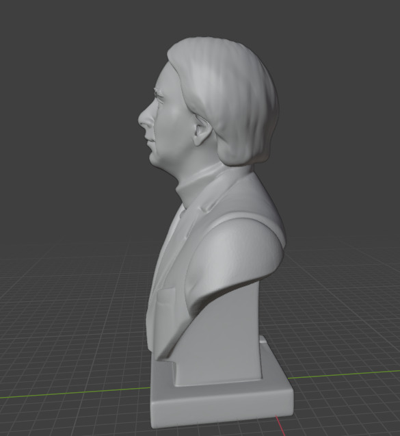 Carl Sagan 3D print model_7
