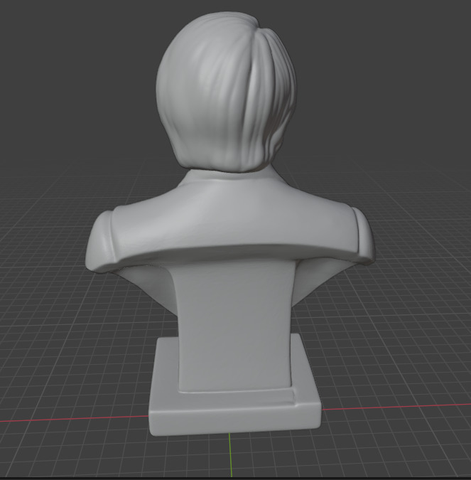 Carl Sagan 3D print model_4