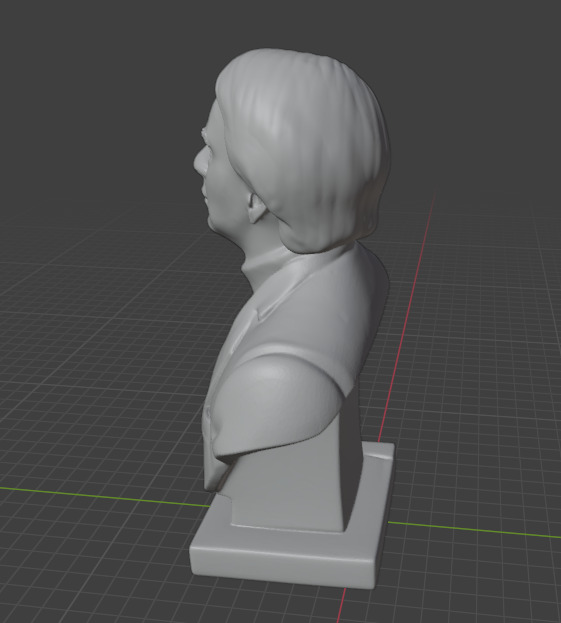 Carl Sagan 3D print model_6