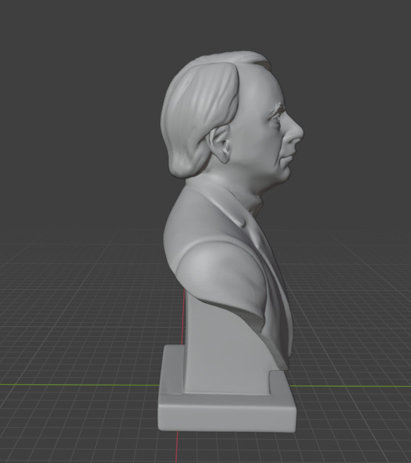 Carl Sagan 3D print model_22